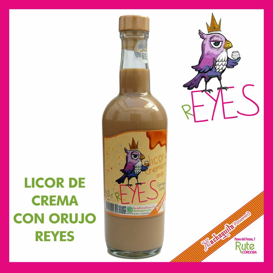 LICOR DE CREMA CON ORUJO 0,5 L.