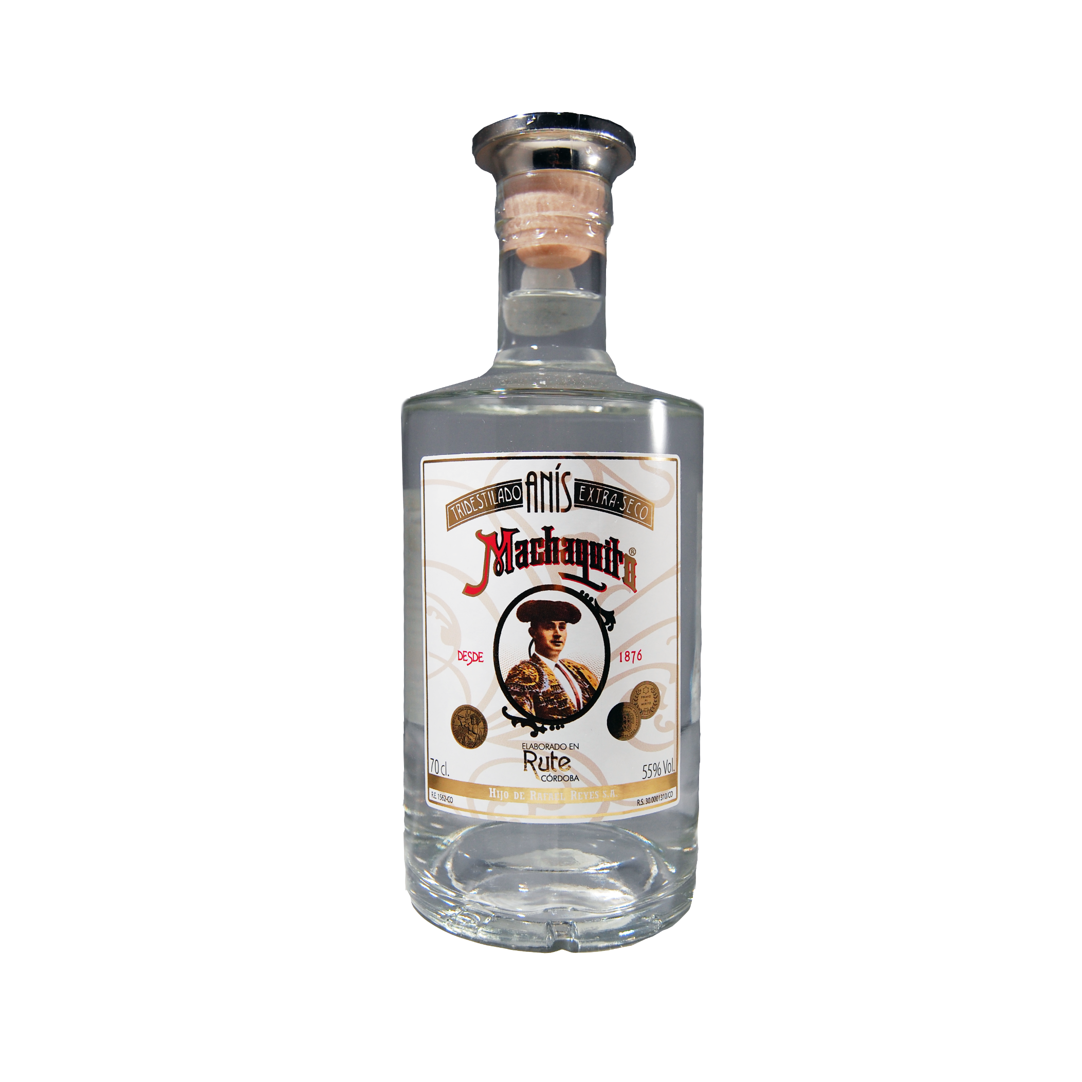 ANÍS MACHAQUITO EXTRA SECO TRIDESTILADO 55º % Vol.